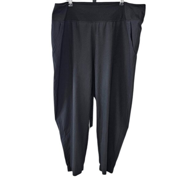 Patagonia Womens Happy Hike Studio Pants, Black, Outdoor, Quick Dry, Size XXL - Picture 1 of 11